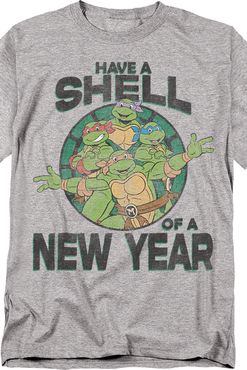 Have A Shell Of A New Year Teenage Mutant Ninja Turtles T-Shirtmain product image
