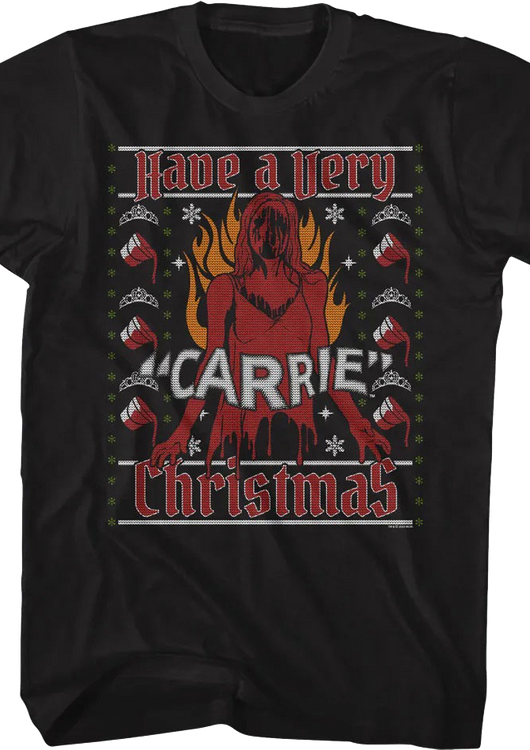 Have A Very Carrie Christmas Carrie T-Shirt - main product image