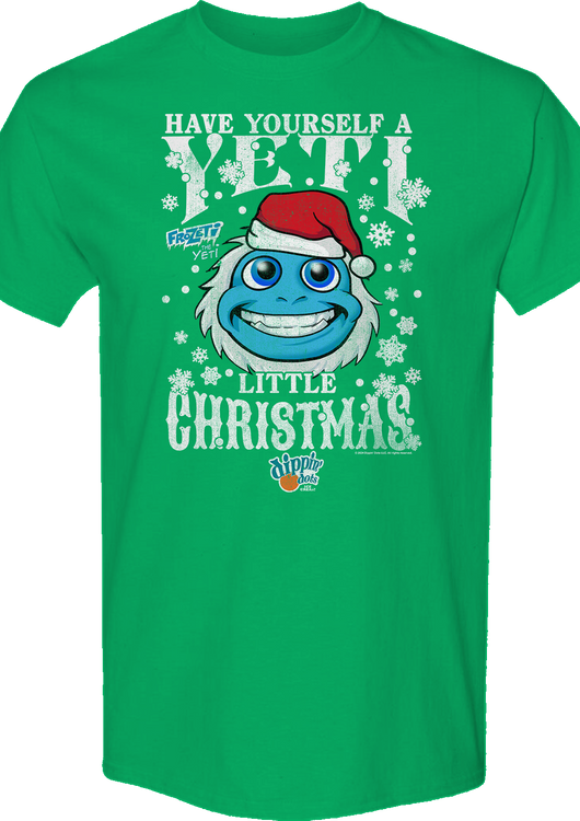 Have Yourself A Yeti Little Christmas Dippin' Dots T-Shirt - main product image