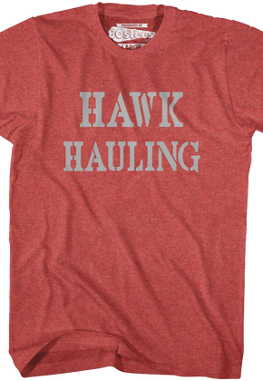 Hawk Hauling Over The Top T-Shirt