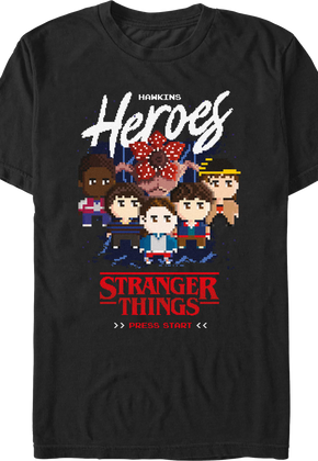 Hawkins Heroes Stranger Things T-Shirt