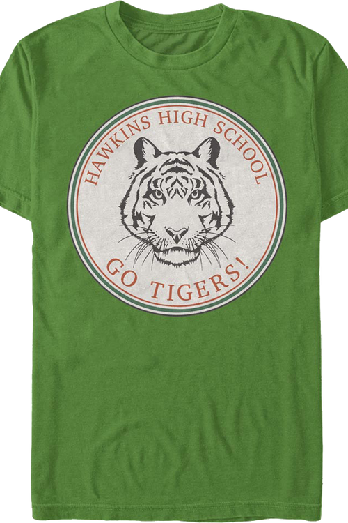 Hawkins High School Tigers Stranger Things T-Shirtmain product image