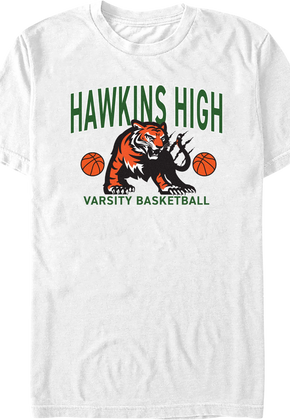 Hawkins High Varsity Basketball Stranger Things T-Shirt