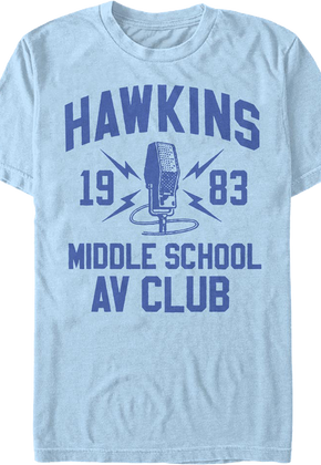 Hawkins Middle School AV Club Stranger Things T-Shirt