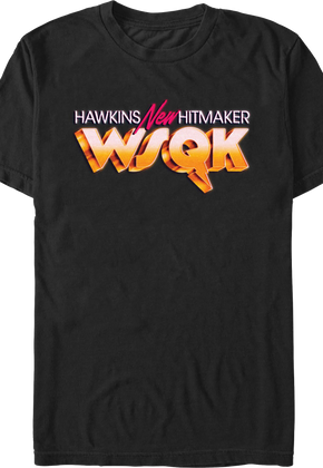 Hawkins New Hitmaker WSQK Stranger Things T-Shirt