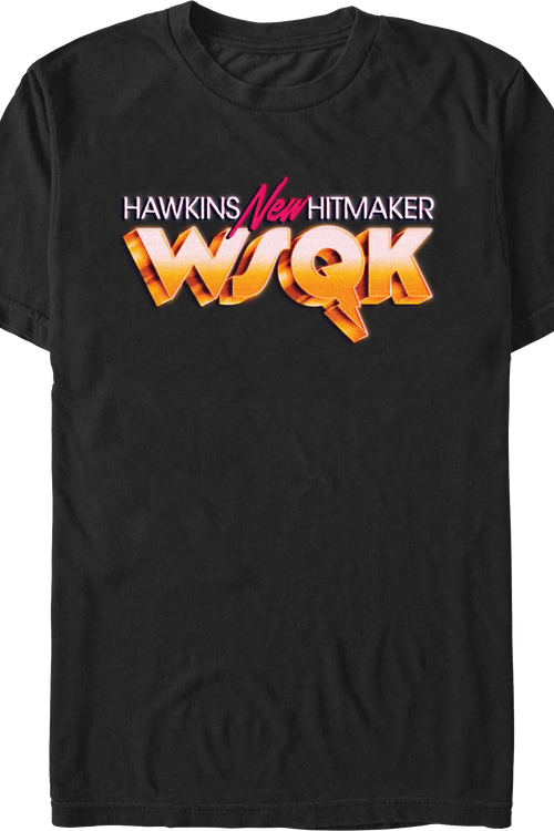 Hawkins New Hitmaker WSQK Stranger Things T-Shirtmain product image