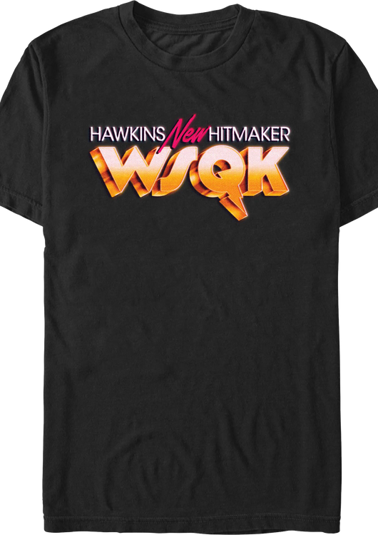 Hawkins New Hitmaker WSQK Stranger Things T-Shirt - main product image