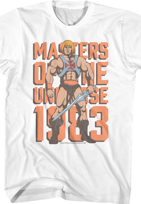 He-Man 1983 Masters of the Universe T-Shirt