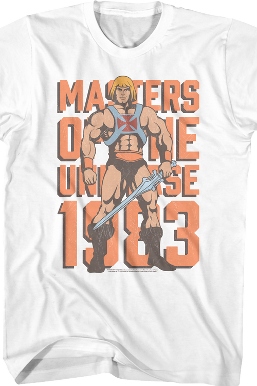 He-Man 1983 Masters of the Universe T-Shirtmain product image