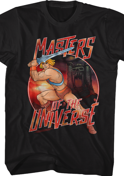 He-Man Action Pose Masters of the Universe Shirt - main product image