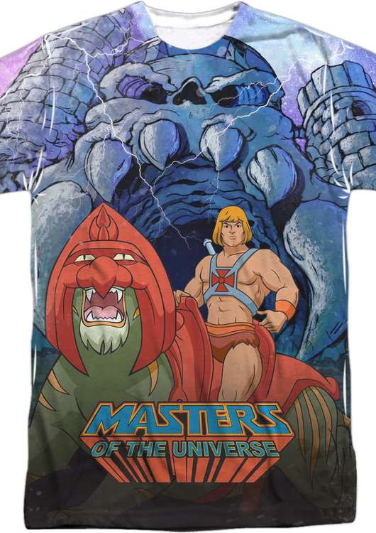 He-Man and Battle Cat Masters of the Universe T-Shirt - main product image