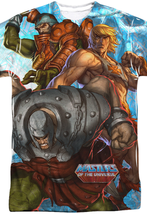 He-Man and The Villains Sublimated Shirt