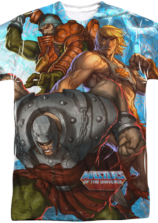 He-Man and The Villains Sublimated Shirt - main product image