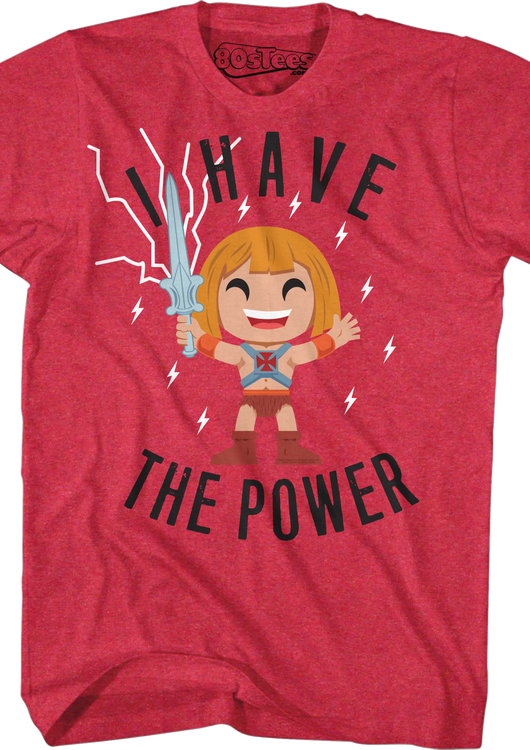 He-Man I Have The Power Masters of the Universe T-Shirt - main product image
