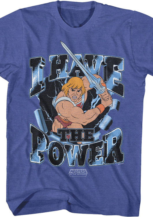 He-Man I Have The Power Pose Masters Of The Universe T-Shirt - main product image