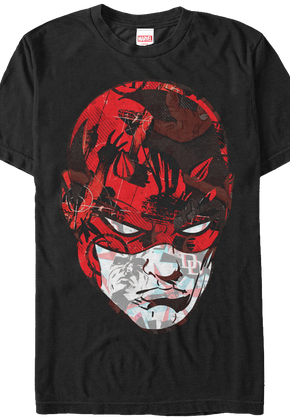 Head Collage Daredevil T-Shirt