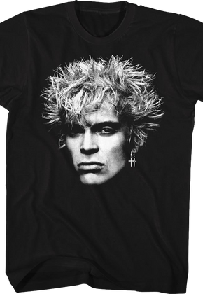 Head Shot Billy Idol T-Shirt