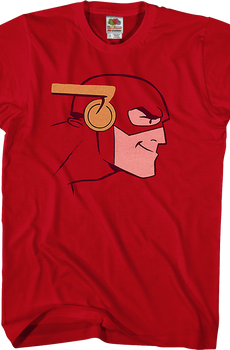Head Shot Flash DC Comics T-Shirt