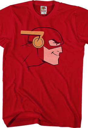 Head Shot Flash DC Comics T-Shirt