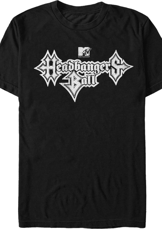 Headbangers Ball MTV T-Shirt: Headbangers Ball Mens T-Shirt