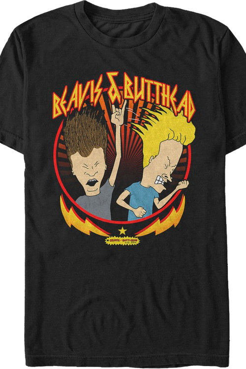 Headbanging Beavis And Butt-Head T-Shirtmain product image