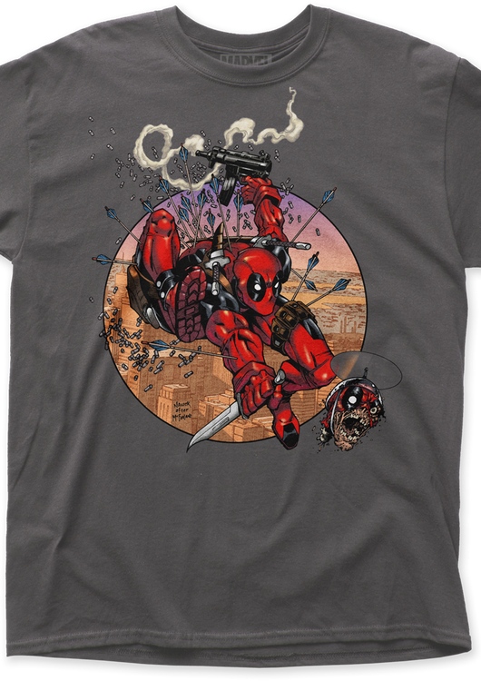 Headpool and Deadpool T-Shirt - main product image