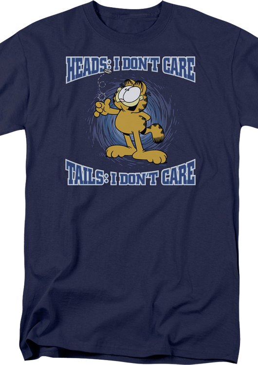 Heads Or Tails Garfield T-Shirt - main product image