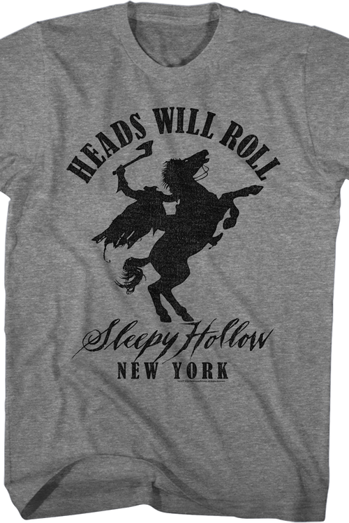 Heads Will Roll Sleepy Hollow T-Shirtmain product image