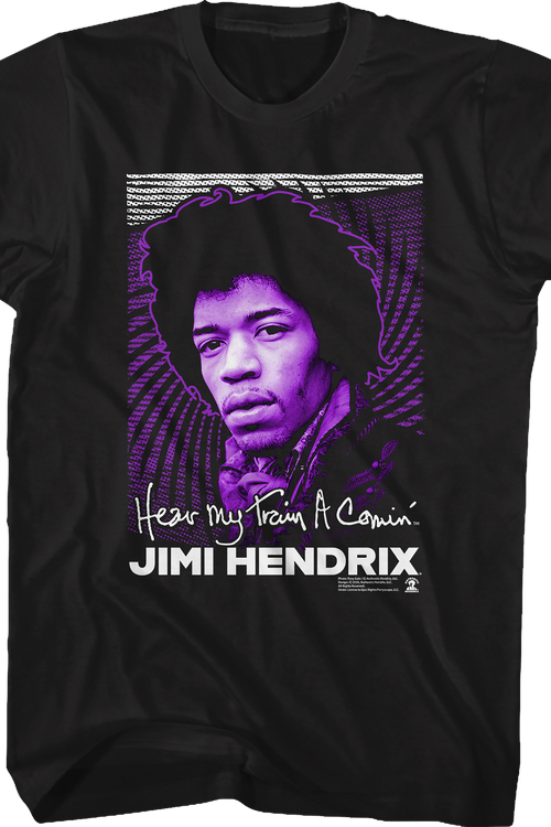Hear My Train A Comin' Jimi Hendrix T-Shirtmain product image