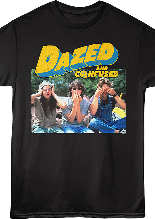Hear No Evil Speak No Evil See No Evil Dazed And Confused T-Shirt - main product image