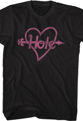 Heart & Arrow Logo Hole T-Shirt