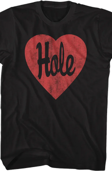 Heart Logo Hole T-Shirt