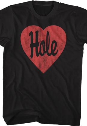 Heart Logo Hole T-Shirt