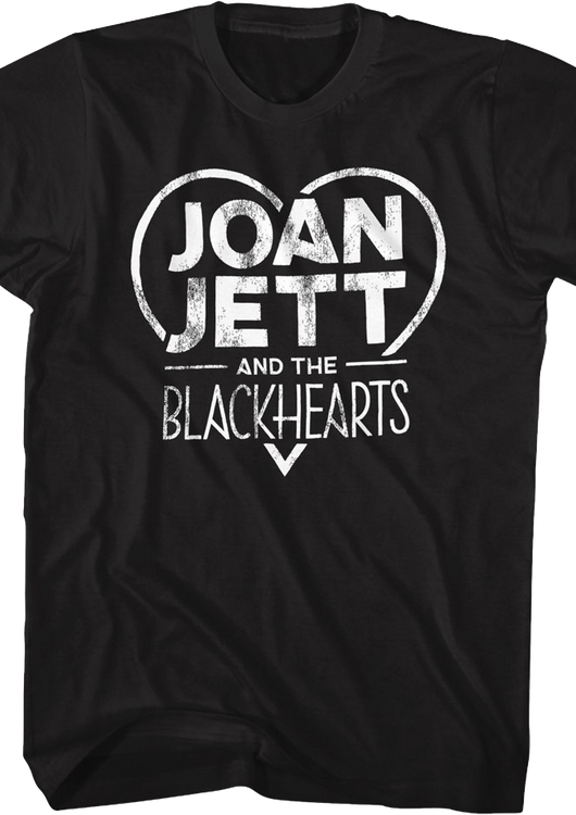 Heart Logo Joan Jett And The Blackhearts T-Shirt - main product image
