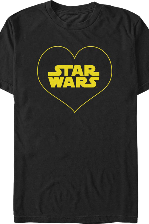 Heart Logo Star Wars T-Shirtmain product image