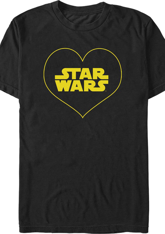 Heart Logo Star Wars T-Shirt - main product image