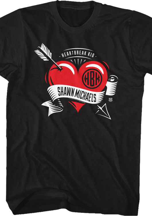 Heartbreak Kid Shawn Michaels T-Shirt - main product image