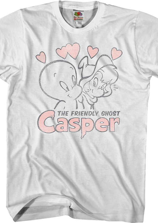 Hearts Casper the Friendly Ghost T-Shirt - main product image