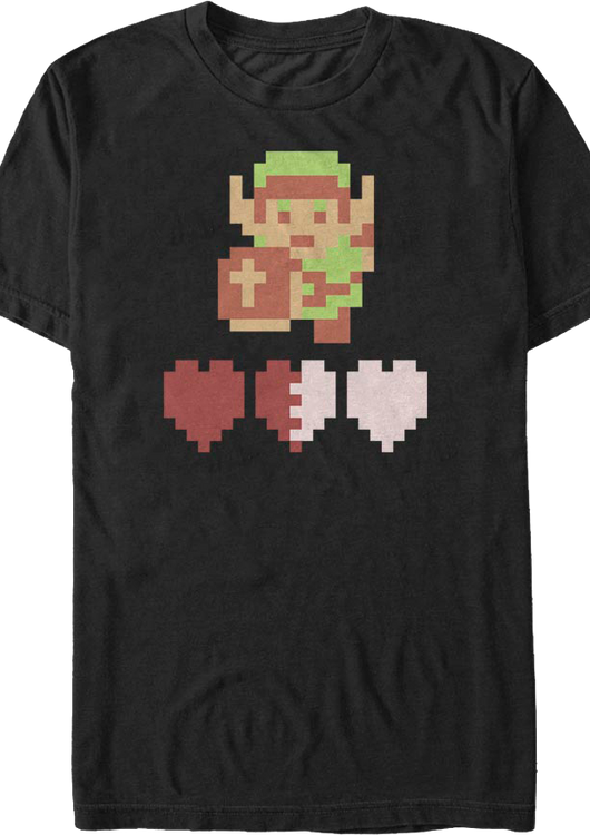 Hearts Legend of Zelda T-Shirt - main product image