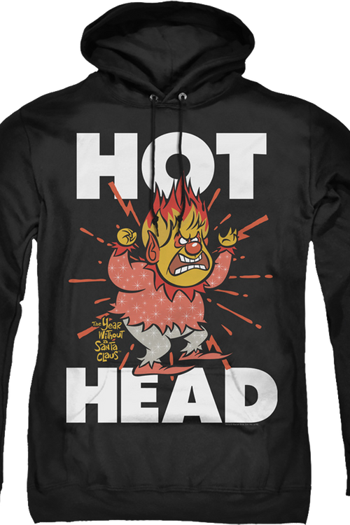 Heat Miser Hot Head The Year Without A Santa Claus Hoodie - main product image