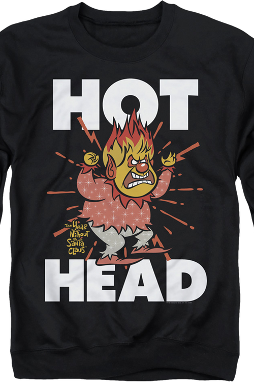 Heat Miser Hot Head The Year Without A Santa Claus Sweatshirtmain product image