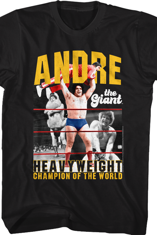 Heavyweight Champion Of The World Andre The Giant T-Shirtmain product image