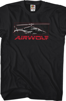 Helicopter Airwolf T-Shirt