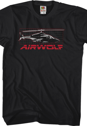 Helicopter Airwolf T-Shirt