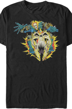 Hell Cycle Ghost Rider Marvel Comics T-Shirt