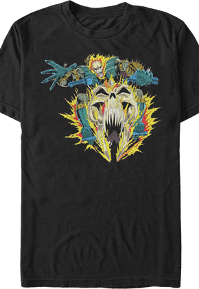 Hell Cycle Ghost Rider Marvel Comics T-Shirt