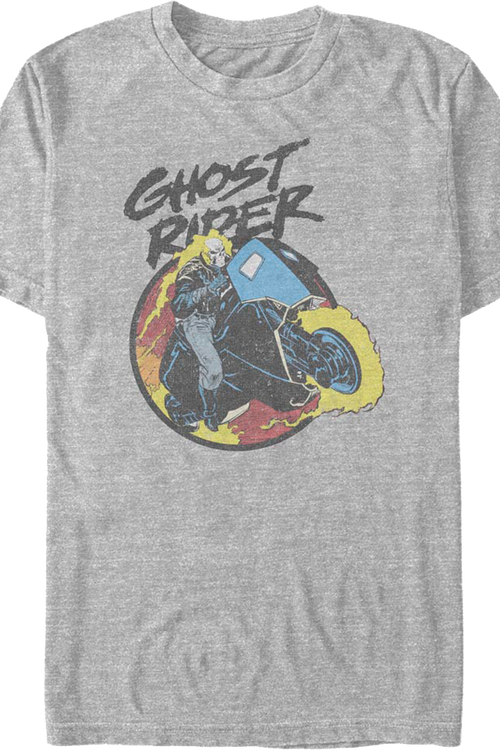 Hell On Wheels Ghost Rider Marvel Comics T-Shirtmain product image