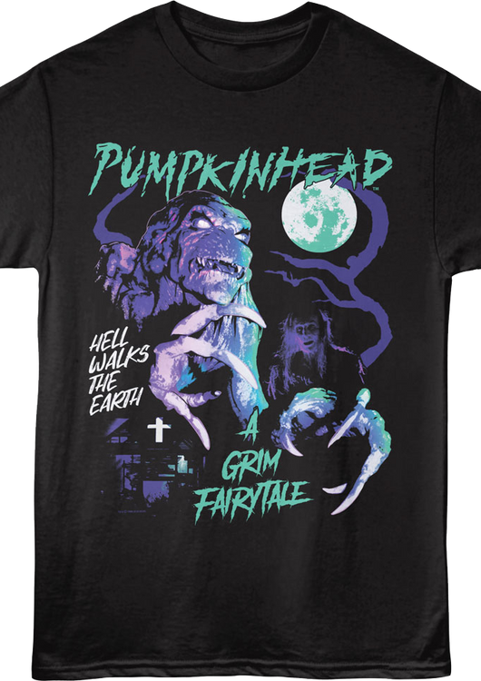 Hell Walks The Earth Pumpkinhead T-Shirt - main product image