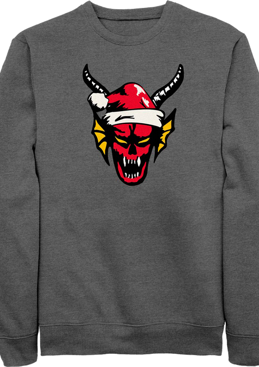 Hellfire Club Santa Claus Hat Stranger Things Sweatshirt - main product image