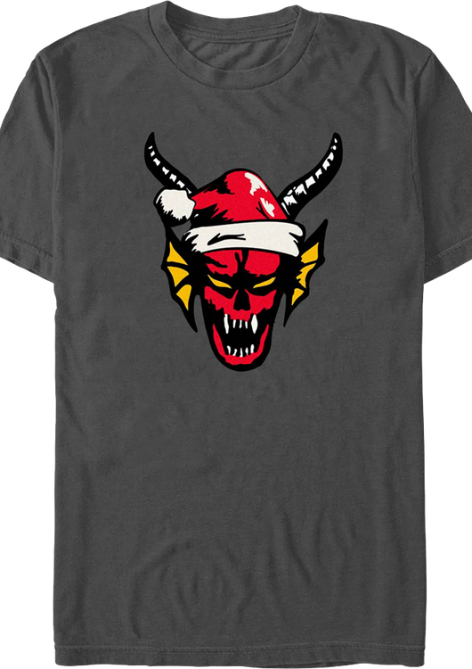 Hellfire Club Santa Claus Hat Stranger Things T-Shirt - main product image